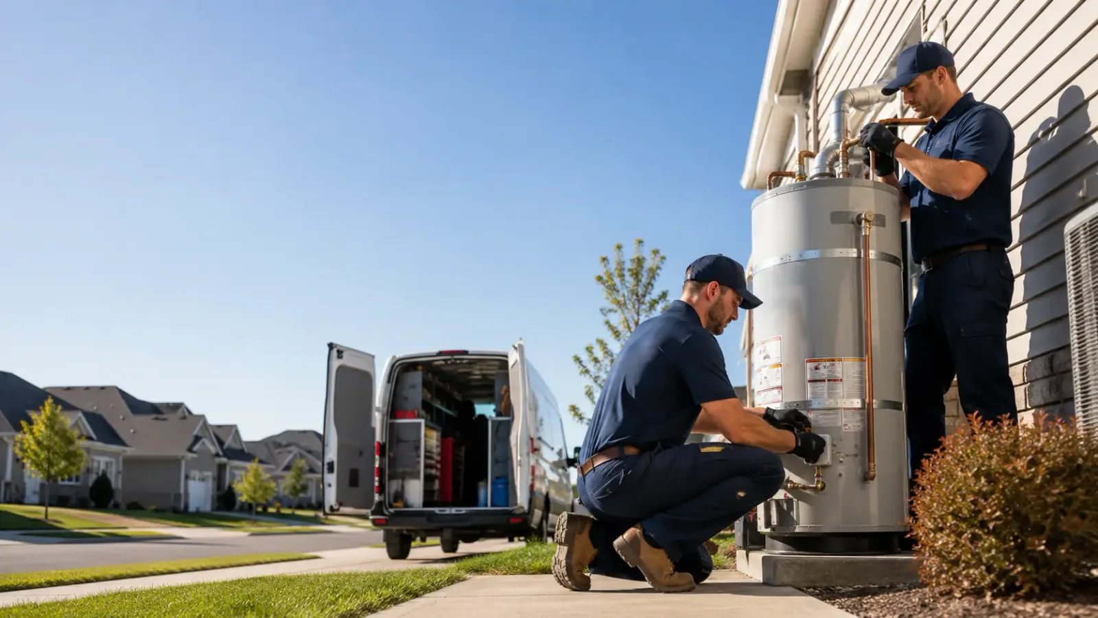 Water Heater Installation in Broaddus, TX